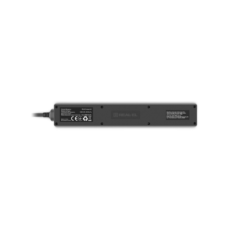 REAL-EL RS-6 Protect M 5м Black (EL122300036)