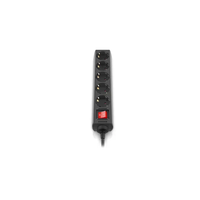 Сетевой фильтр-удлинитель REAL-EL RS-Protect M 10м Black (EL122300037)