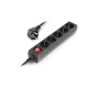 Сетевой фильтр-удлинитель REAL-EL RS-Protect M 10м Black (EL122300037)