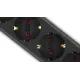 Сетевой фильтр-удлинитель REAL-EL RS-Protect M 10м Black (EL122300037)