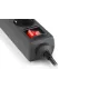Сетевой фильтр-удлинитель REAL-EL RS-Protect M 10м Black (EL122300037)