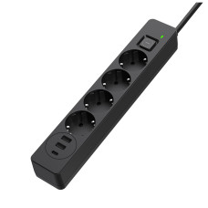 Мережевий фільтр-подовжувач ColorWay CW-CHE435PDB