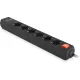 Мережевий фільтр-подовжувач REAL-EL RS-PROTECT 605 3m, black (EL122300041)