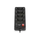 Мережевий фільтр-подовжувач REAL-EL RS-PROTECT 805 3m, black (EL122300043)