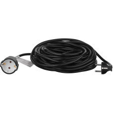 Мережевий фільтр-подовжувач 2E 1XSchuko 3G*1.5мм 15м black (2E-PC315M15)