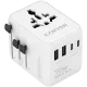 Мережевий фільтр-подовжувач Canyon OnTour 70 GaN III Universal Travel Adapter White (CNS-TA70W1006W)