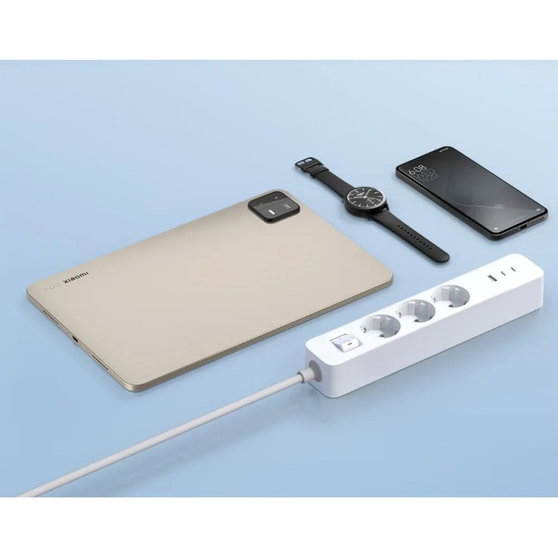 Сетевой фильтр-удлинитель Xiaomi 20W Power Strip White (BHR07UKEU)