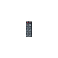 REAL-EL RS-8F USB CHARGE 3M, BLACK (EL122300004)