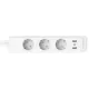 Сетевой фильтр-удлинитель TP-Link TAPO P300 Smart Wi-Fi Power Strip White, 3 розетки, 1xUSB-C, 2xUSB, 1.5м