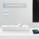 TP-Link TAPO P300 Smart Wi-Fi Power Strip White, 3 розетки, 1xUSB-C, 2xUSB, 1.5м
