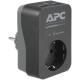 APC SurgeArrest 1 розетка, 2 USB Black (PME1WU2B-RS)