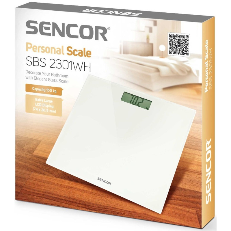 Ваги підлогові Sencor SBS 2301WH