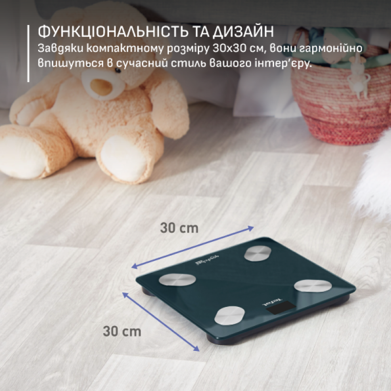 Ваги підлогові Tefal GoodVibes Life+ BM9720F0