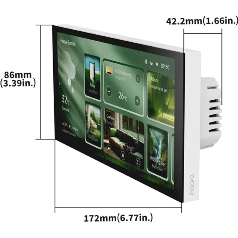 Aqara Panel Hub S1 Plus Matter Thread ZigBee EU Global (MP-K03D)