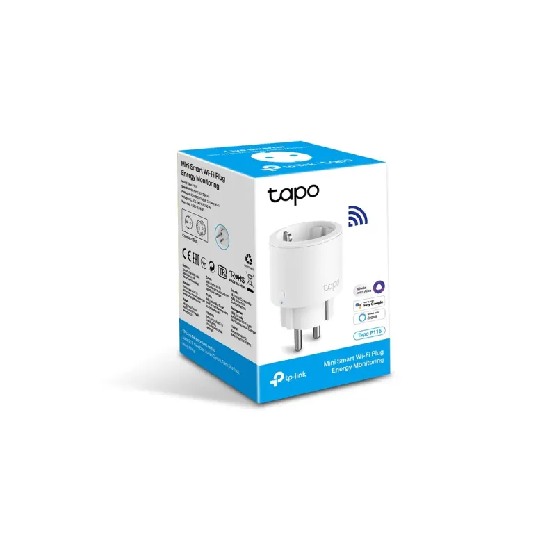 Смарт-розетка TP-Link Tapo P115 1-pack