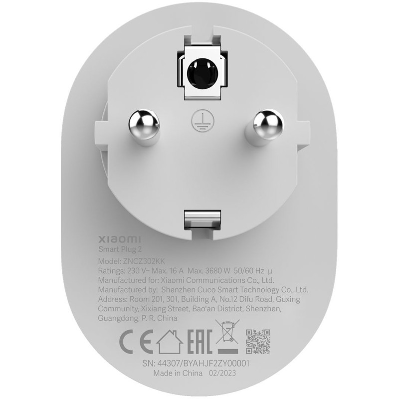 Xiaomi Mi Smart Plug 2 Wi-Fi (BHR6868EU / ZNCZ302KK)