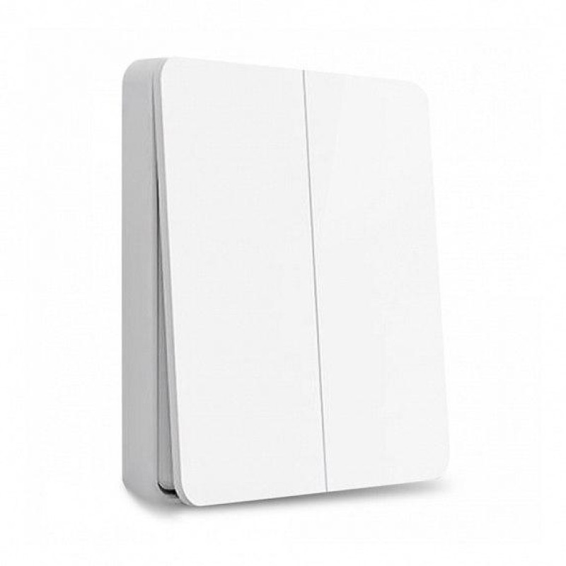 Розетка Yeelight Xiaomi Wireless Smart Switch Two Buttons (YLKG13YL/YLKG131CN)