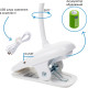 Philips LED Reading Donutclip White акумуляторна (929003179727)