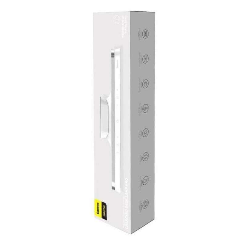 Лампа Baseus Magnetic Stepless Dimming Charging Desk Lamp Pro White (DGXC-02)