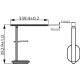 Philips LED Reading Desk lamp Ivory (929003194707)