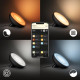 Philips Hue Bloom 2000K-6500K Color Bluetooth чорний (929002376001)