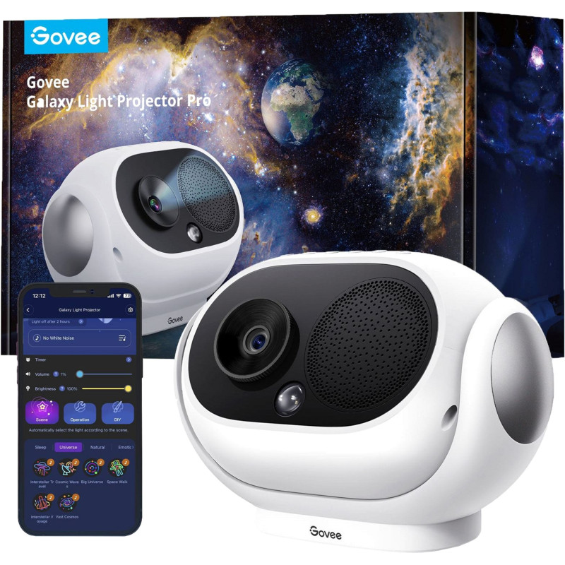 Лампа Govee H6092 Galaxy Light Projector Pro (H6092301)