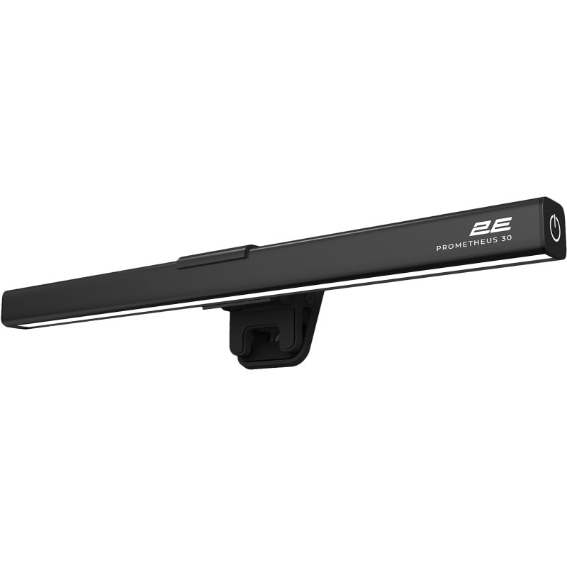 Лампа 2E Prometheus 30 5W 3000-6000K USB-A/USB-C Black на монітор (2E-DL002BK)