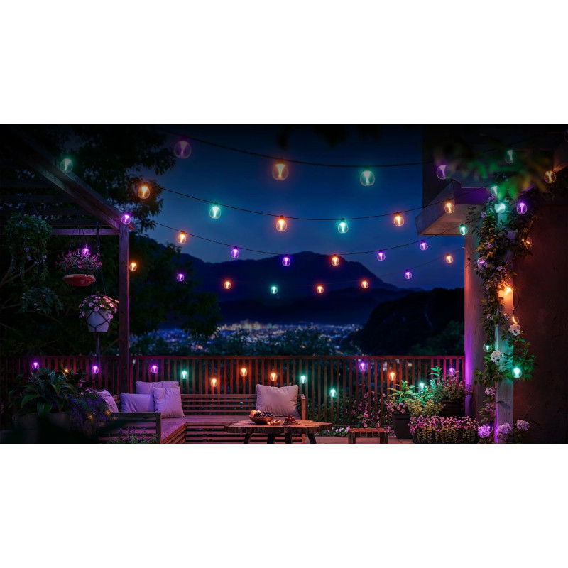 Лампа Govee H7025 Outdoor Clear Bulb String Lights, WI-FI/Bluetooth (H7025CB1)