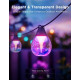 Лампа Govee H7025 Outdoor Clear Bulb String Lights, WI-FI/Bluetooth (H7025CB1)