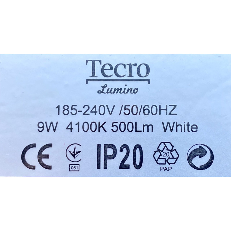 Лампа Tecro LUMINO LED 9W (4820120257872)