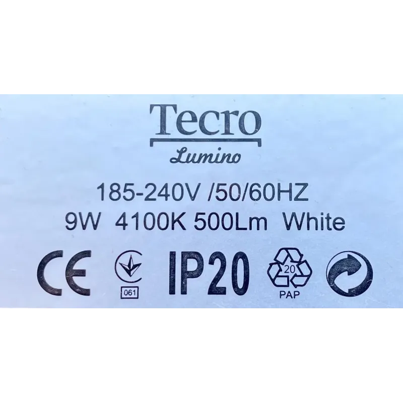 Лампа Tecro LUMINO LED 9W (4820120257872)