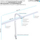 OfficePro LED 24W 1000Lm 2700-6500К White для монітора (SL210W)
