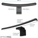 OfficePro LED ScreenBar 5W 3000-6500K USB 5V Black (SL100B)