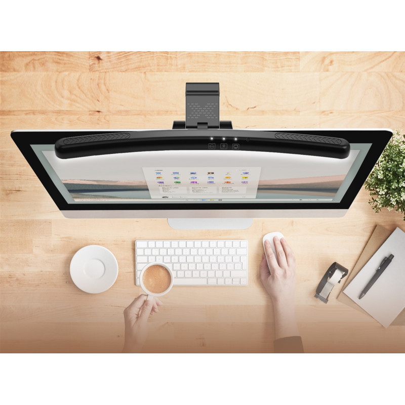 OfficePro LED ScreenBar 5W 3000-6500K USB 5V Black (SL100B)