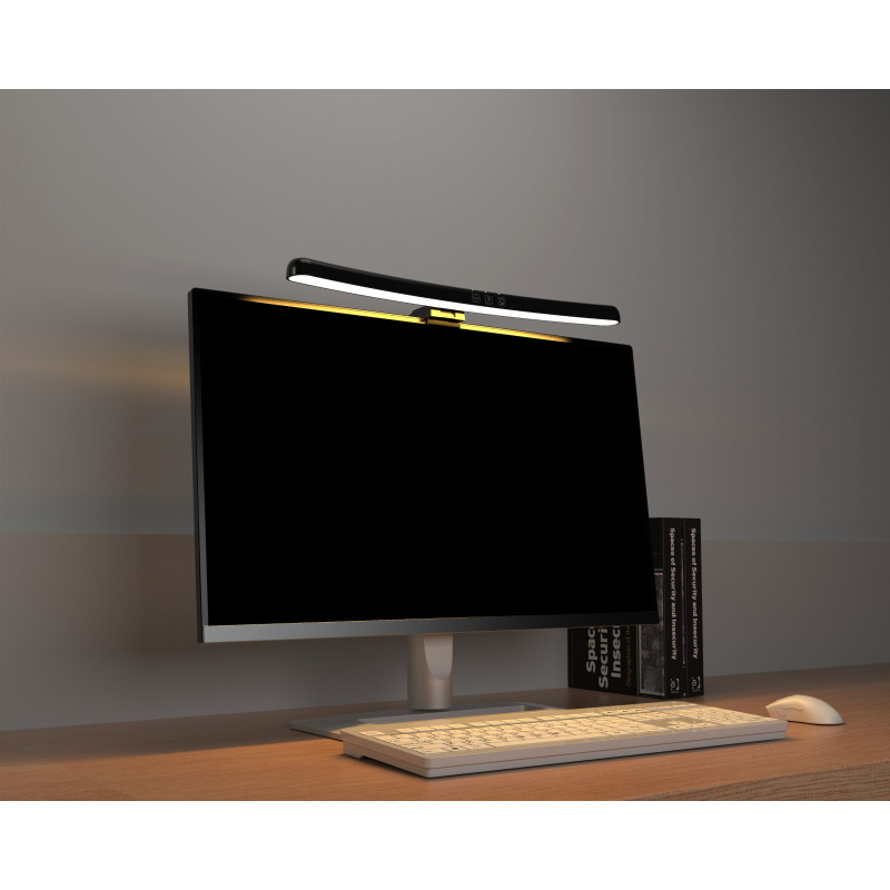 OfficePro LED ScreenBar 5W 3000-6500K USB 5V Black (SL100B)