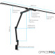 OfficePro LED 24W 1500Lm 3000-6000К Black для монітора (SL299B)