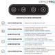 OfficePro LED 24W 1300Lm 3000-6000К Black для монітора (SL300B)