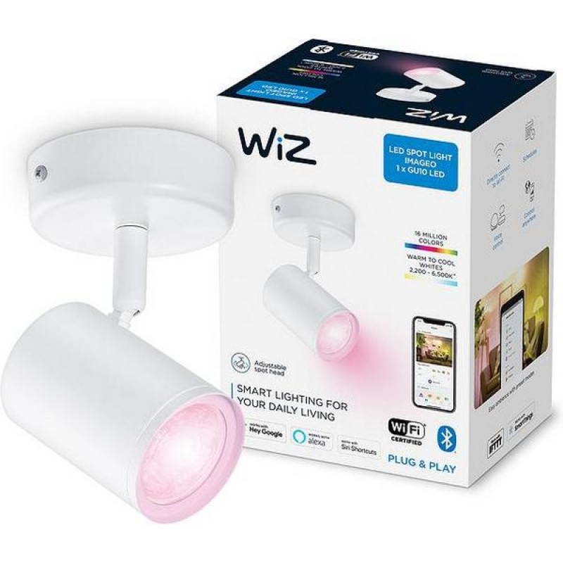 Стельовий світильник WiZ Imageo Build On Spot White 5W 2200-6500K (929002658701)