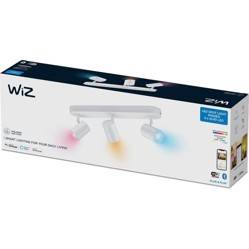Стельовий світильник WiZ Imageo Build On Spot White 15W 2200-6500K (929002658901)