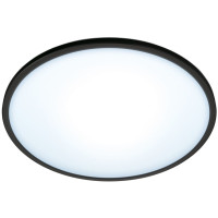 Потолочный светильник WiZ LED Ceiling SuperSlim Black 16W 2700-6500K (929002685201)