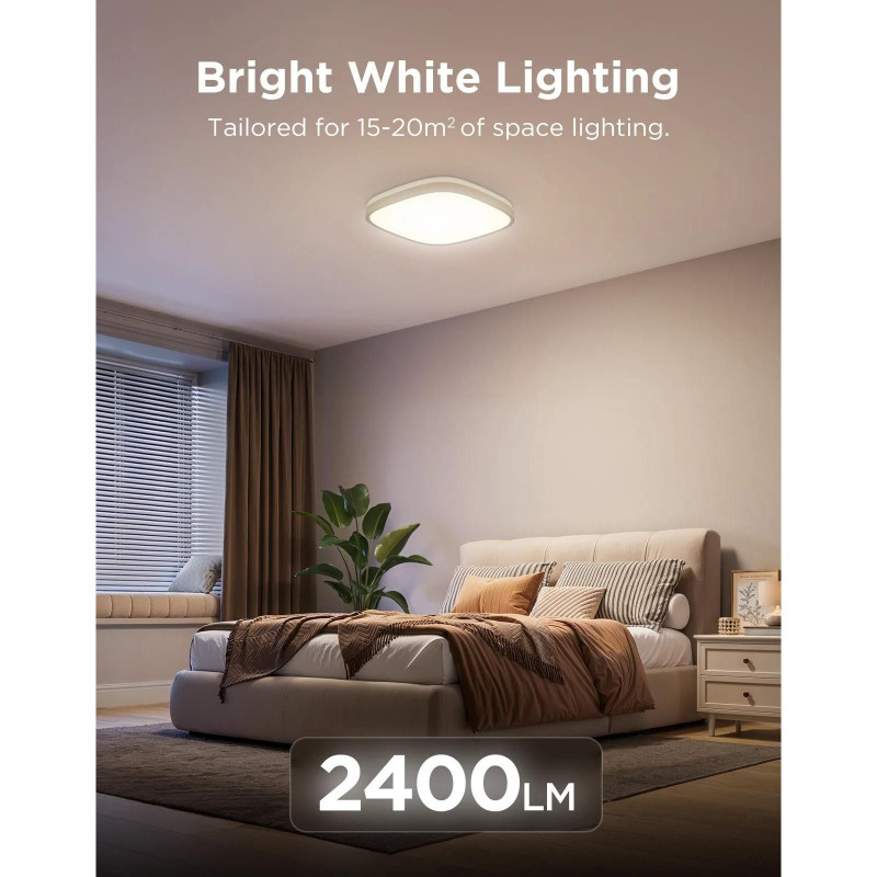 Потолочный светильник Govee Smart Square Ceiling Light 30cm, белый (H80A4C01)