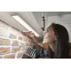 Потолочный светильник LEDVANCE Linear LED Flat Sensor + USB 400mm 3W 3000-6500K акумулятор, датчик руху (4058075762213)