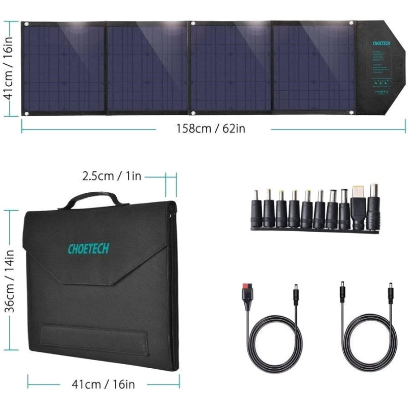 Choetech Solar panel 80 Watt (SC007)
