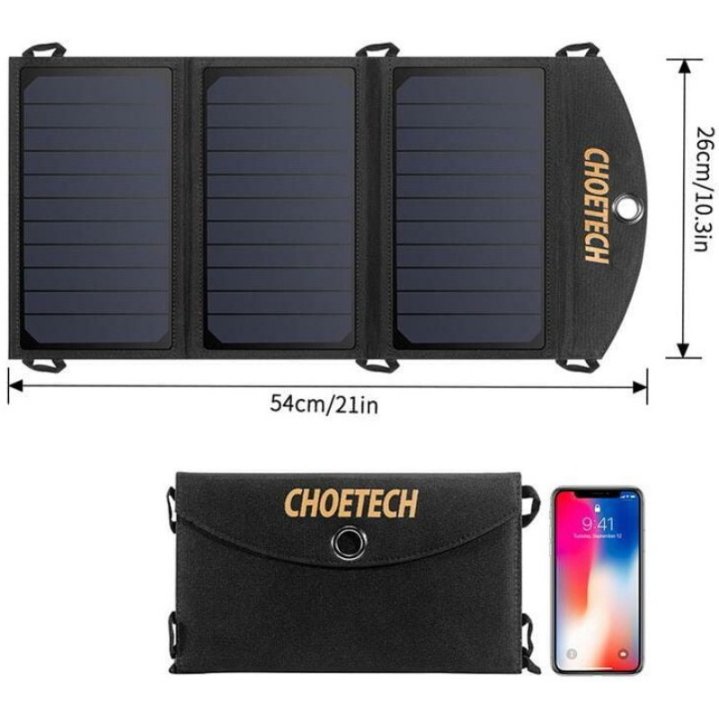 Choetech Solar panel 19 Watt (SC001)