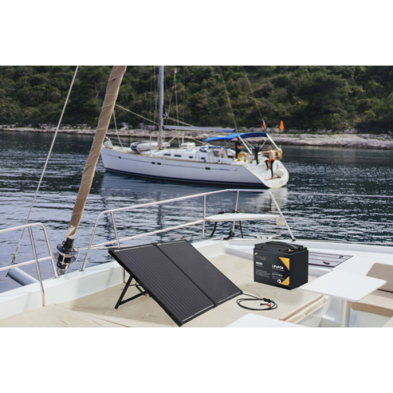 Technaxx Foldable 100W Solar Suitcase TX-215