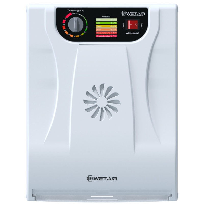 Сушилка для овощей и фруктов WetAir WFD-K600W