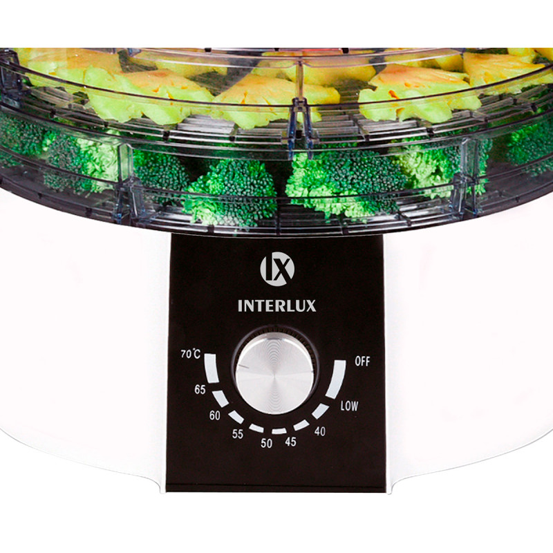 Сушилка для овощей и фруктов Interlux ILFD-5200MH