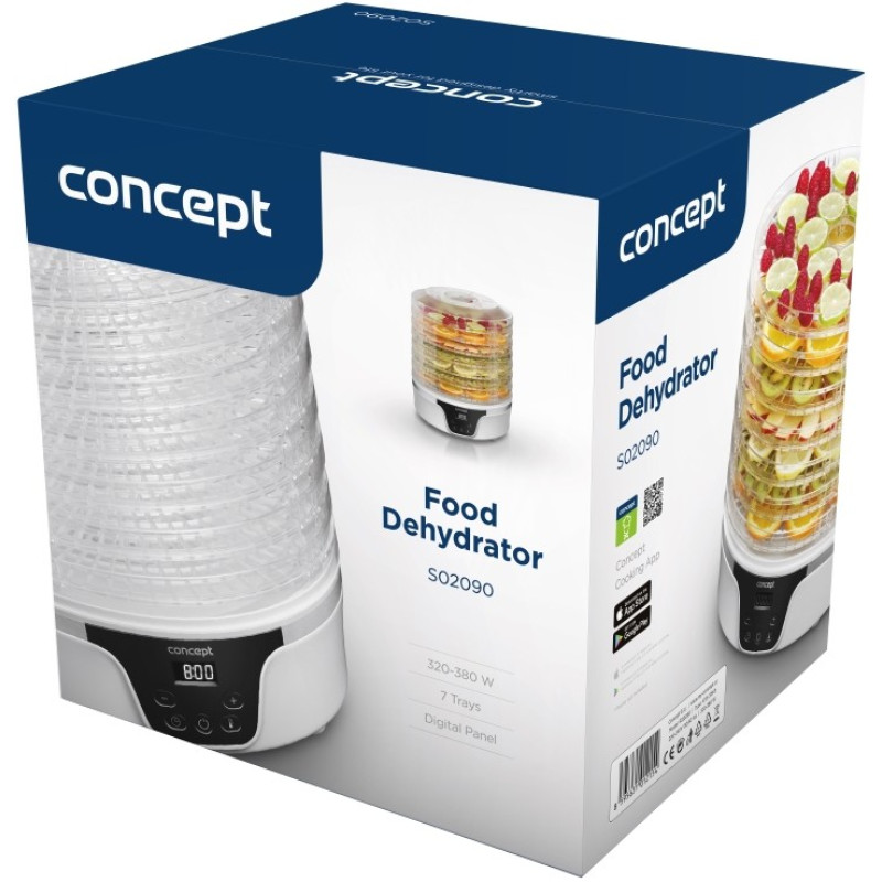 Сушарка для овочів і фруктів Concept SO2090