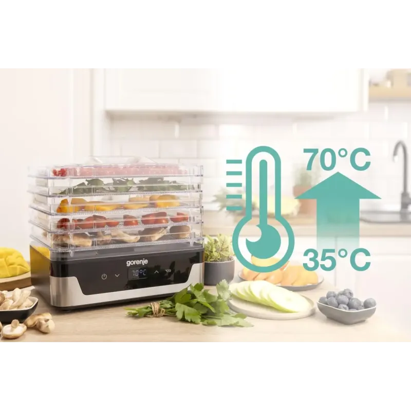 Сушарка для овочів і фруктів Gorenje FDK400DE