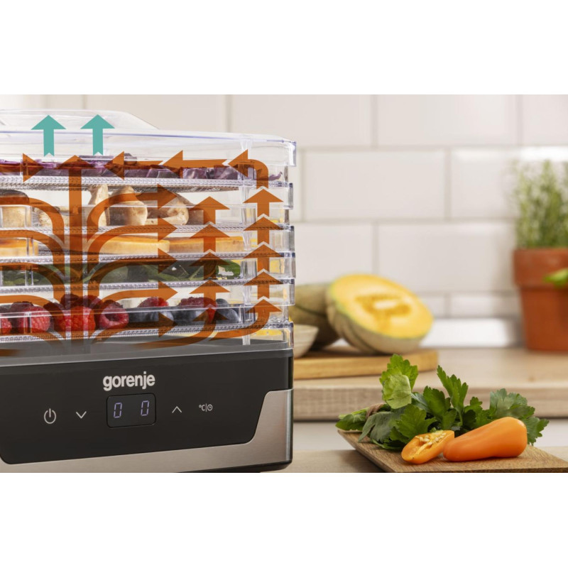 Сушарка для овочів і фруктів Gorenje FDK400DE